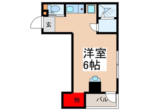 ヴィラ富士見台の物件間取画像